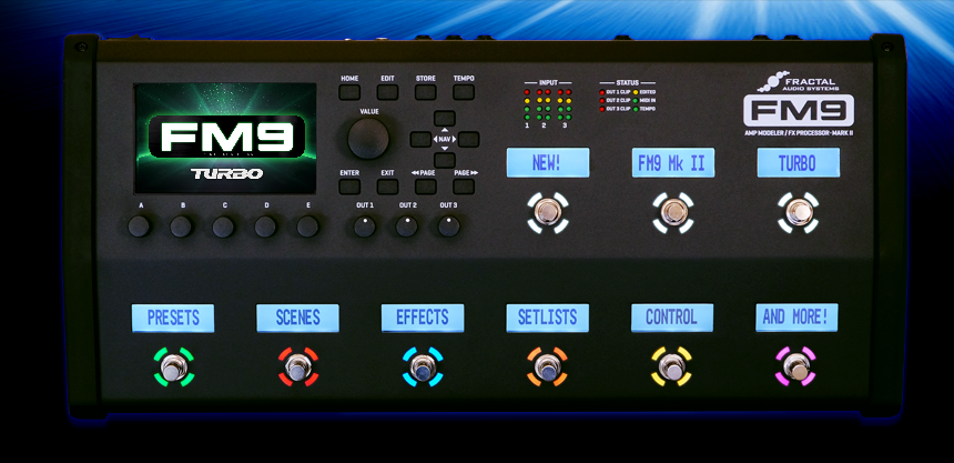 Learn more about the FM9 MK II Turbo from Fractal Audio, the most powerful floorboard amp modeler in the world.