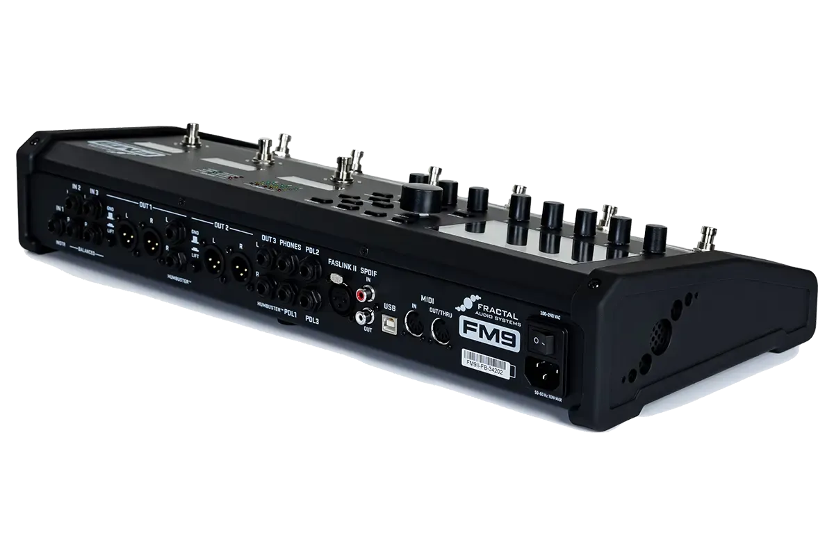 FM9 MK II Turbo Back view / Rückseite / Vue arrière / Vista posteriore /  Vista trasera