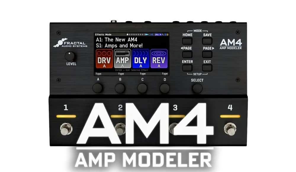 The Fractal AM4 - Amp Modeler