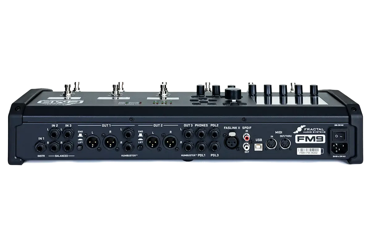 FM9 MK II Turbo Back view / Rückseite / Vue arrière / Vista posteriore /  Vista trasera